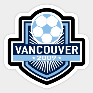 Vancouver Soccer Sticker
